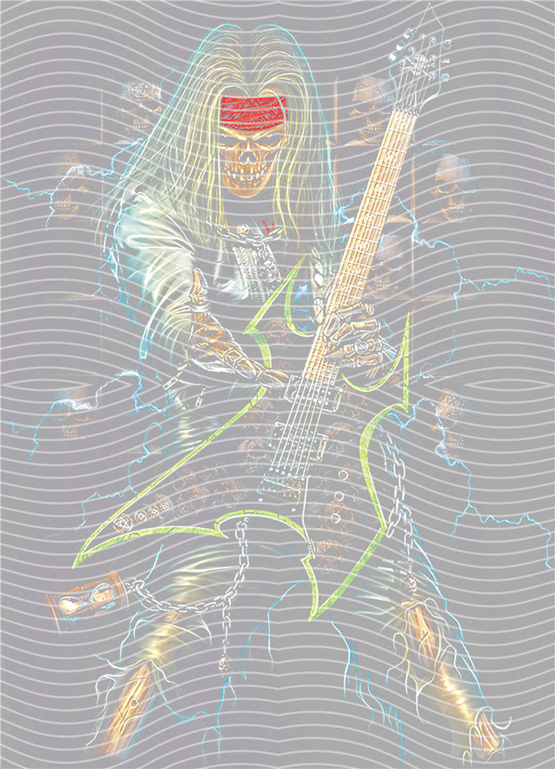 Metal band half-tone-MB 414